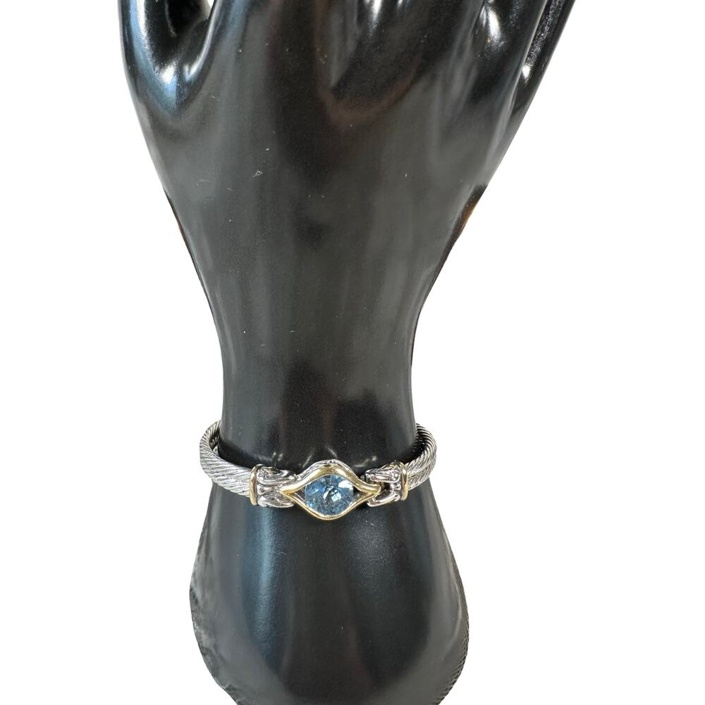John Medeiros’ Oval Link Collection Double Wire Bracelet - Picture 5 of 6
